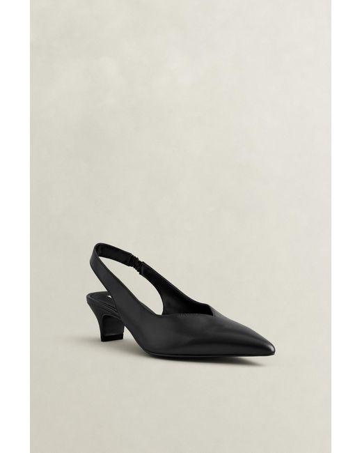 Gant Black Tillbye Leather Heels
