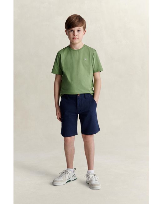 Gant Green Teens Shield T-Shirt