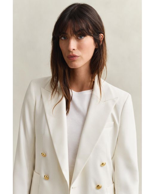 Gant Natural Club Blazer Cream
