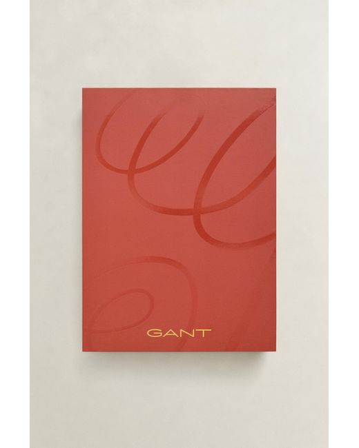 Gant Gray Cashmere Scarf & Beanie Gift Set Melange for men