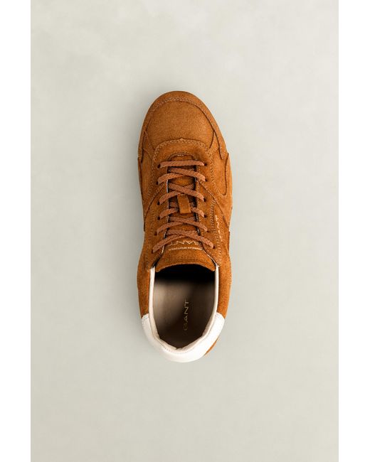 Gant Brown Sperly Suede Sneakers
