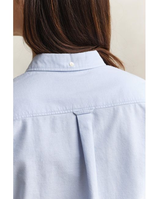 Gant Blue Classic Oxford Shirt