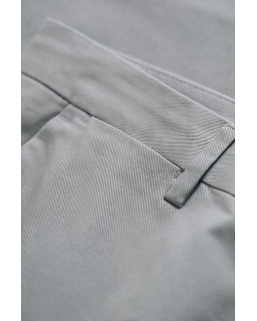 Gant Gray Regular Fit Smart Chinos for men