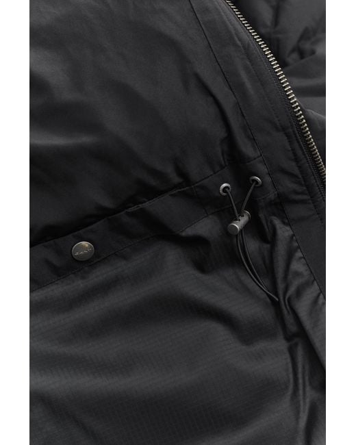 Gant Black Down Parka for men