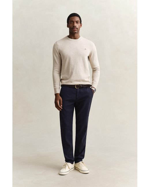 Gant Natural Linen Blend Chinos Evening for men
