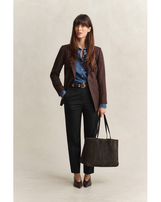 Gant Blue Slim Fit Slacks