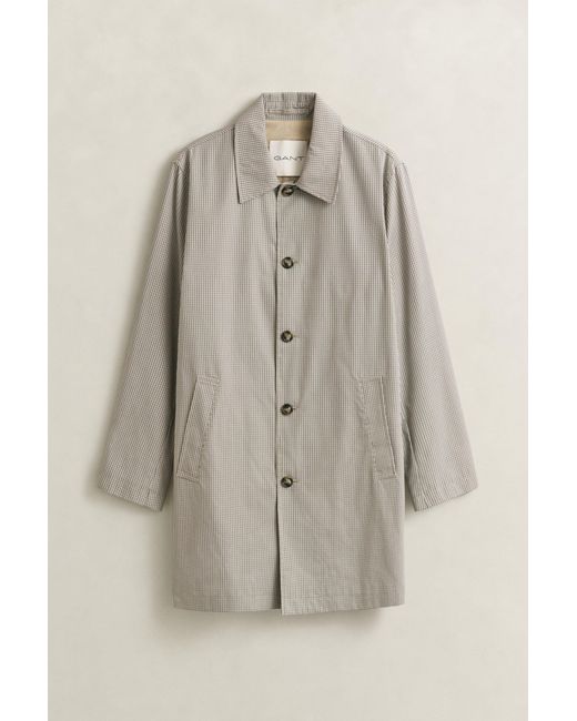 Gant Natural Cotton Blend Car Coat for men