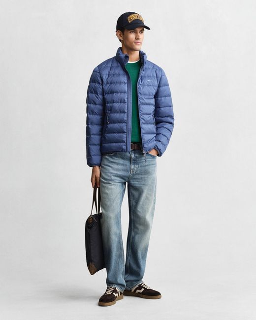 Gant Blue Light Down Jacket for men