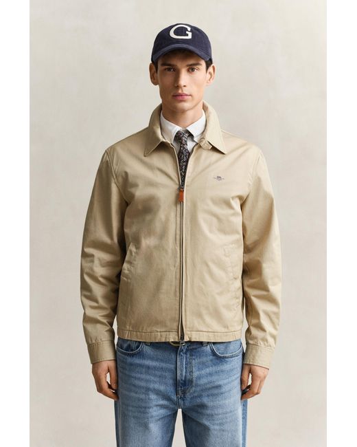Gant Natural Cotton Windcheater Jacket for men
