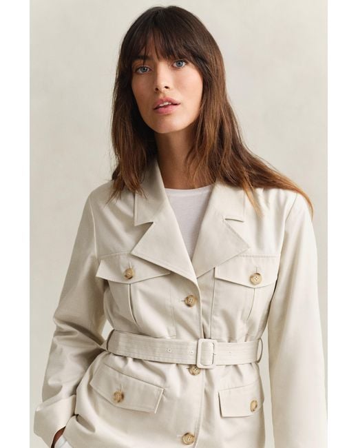 Gant Natural Belted Utility Jacket