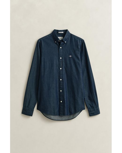 Gant Blue Slim Fit Shirt for men
