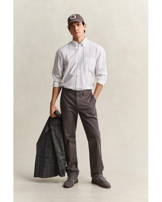 Gant Multicolor Regular Fit Smart Chinos for men