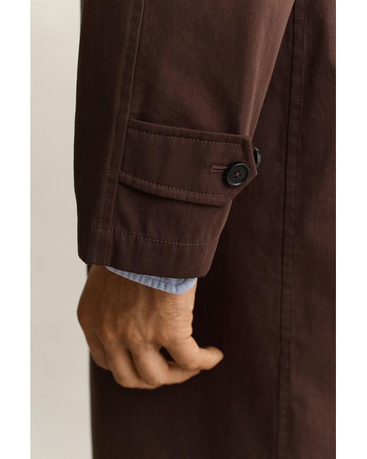Gant Blue X Yale Car Coat for men