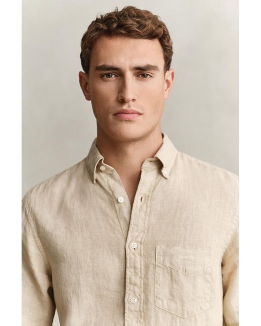 Gant Natural Linen Shirt for men