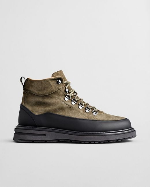 Gant Green Hillprep Mid Suede Boots Country for men