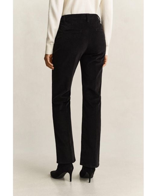 Gant Natural Flared Velvet Pants
