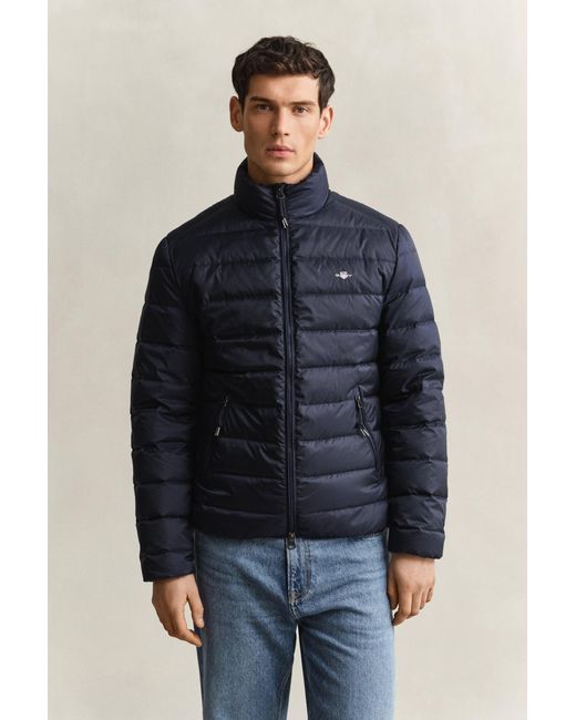 Gant Blue Light Down Jacket Evening for men