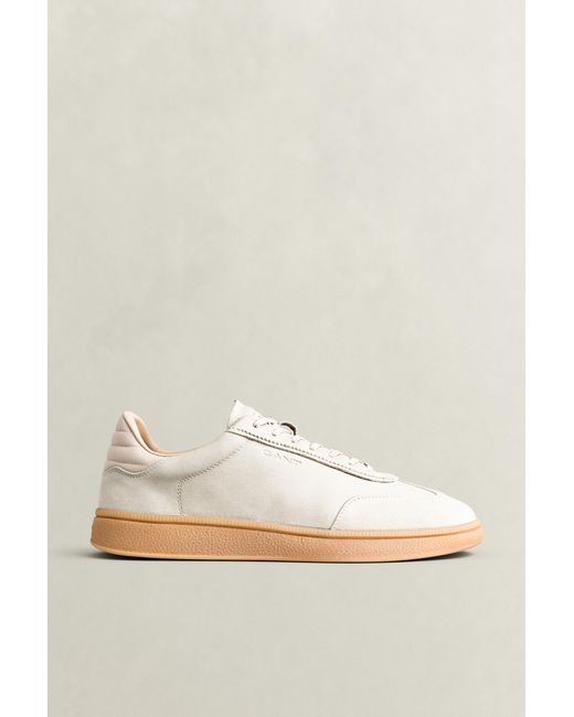 Gant Natural Cuzmo Suede Sneakers for men
