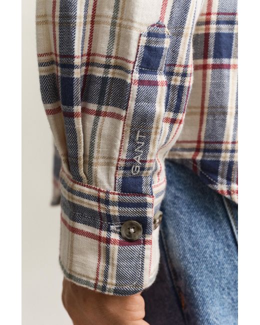 Gant Natural Twill Patch Pocket Shirt for men