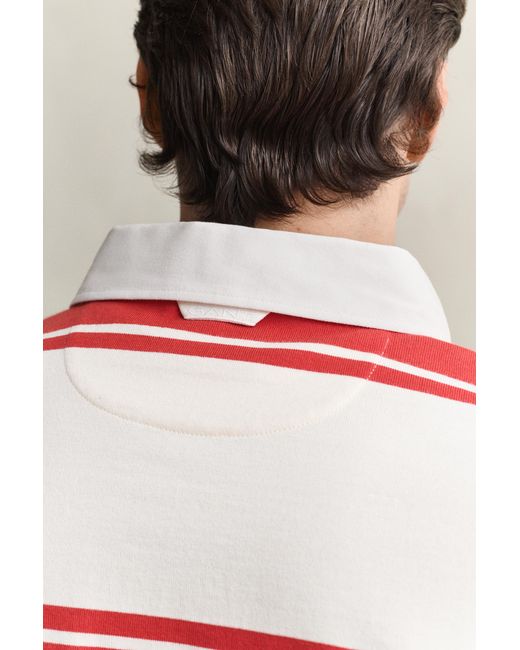 Gant Red Striped Rugger for men