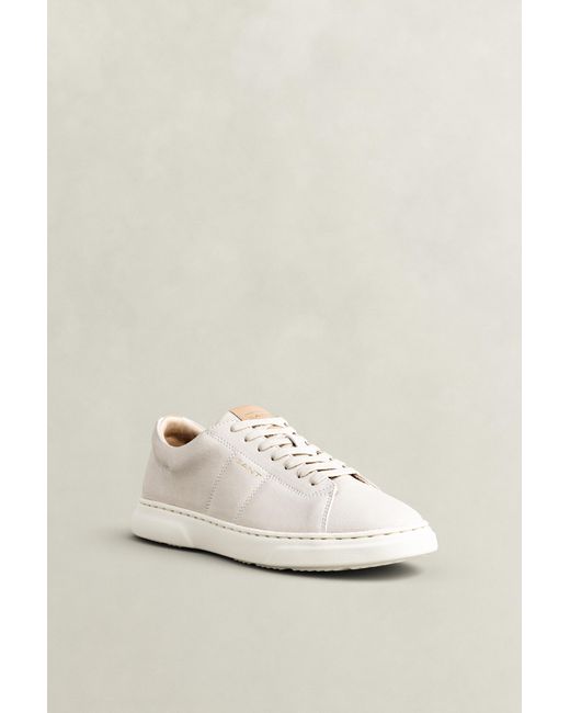 Gant Natural Joree Suede Sneakers Soft Oat for men