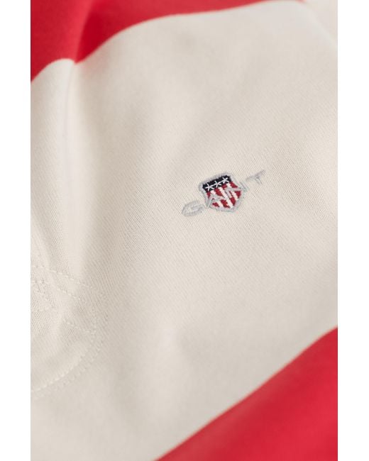 Gant Red Striped Rugger for men