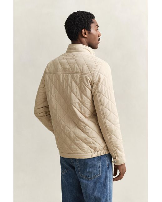 Gant Blue Quilted Windcheater for men