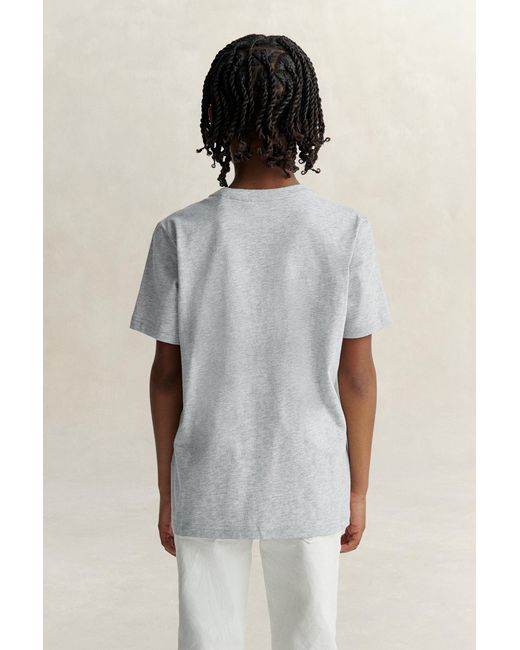Gant Gray Teens Archive Shield T-Shirt Melange