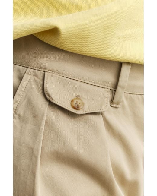Gant Natural Cotton Twill Chinos Woody for men