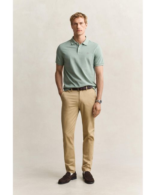 Gant Natural Slim Fit Smart Chinos Dark for men