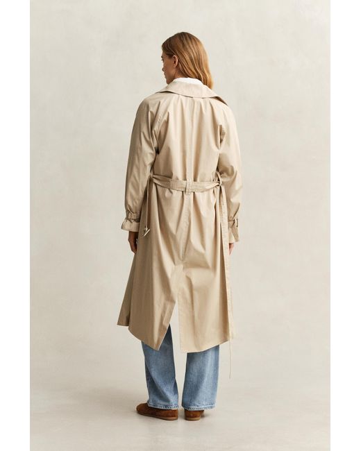 Gant Natural Light Trench Coat
