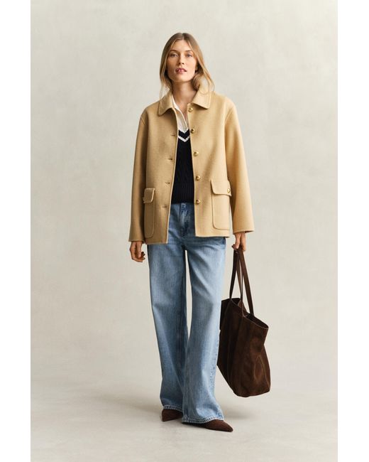 Gant Blue Handstitched Jacket