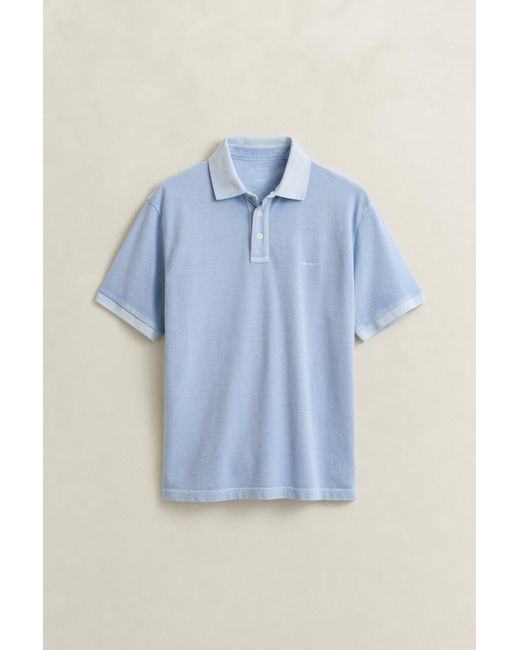 Gant Blue Sunfaded Polo Shirt for men