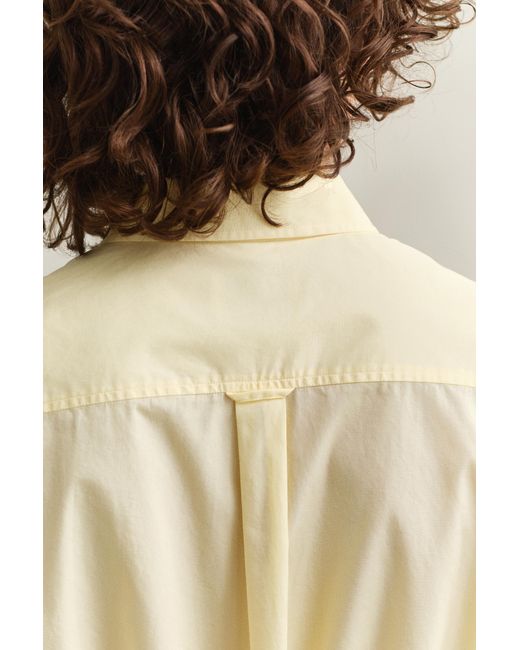 Gant Natural Regular Fit Classic Poplin Shirt