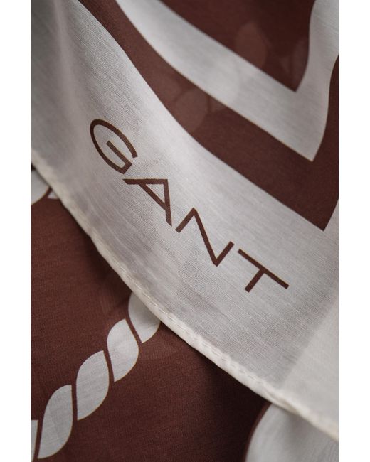 Gant Natural Monogram Sarong