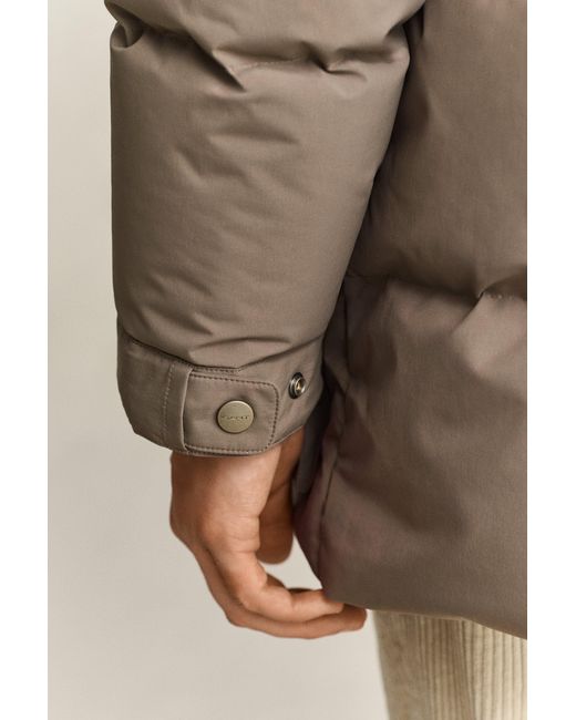 Gant Brown Down Parka for men