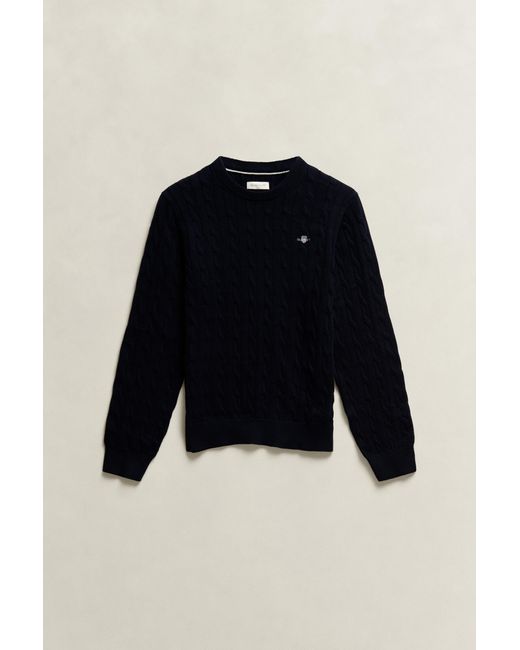 Gant Blue Teens Teen Boys Shield Sweater Evening for men