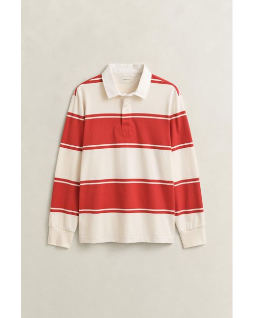 Gant Red Striped Rugger for men