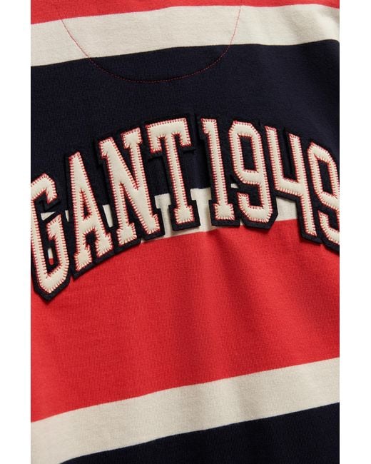Gant Red Teens Teen Boys Collegiate Rugger Evening for men