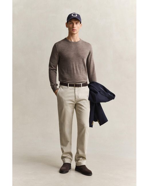 Gant Natural Regular Fit Smart Chinos for men