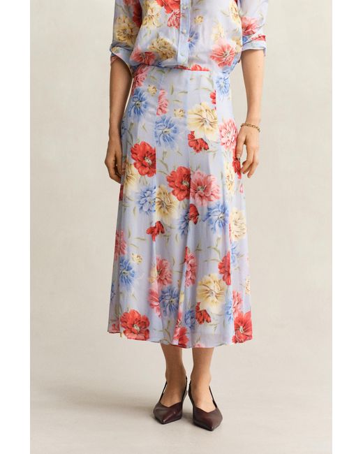Gant Pink Floral Skirt