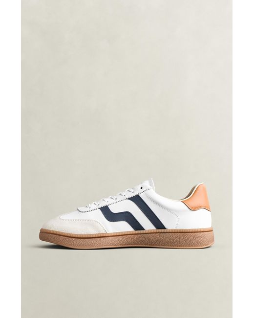 Gant Blue Cuzmo Leather Sneakers Rich for men