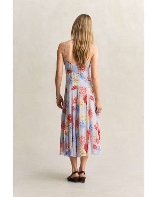 Gant Natural Floral Strap Dress