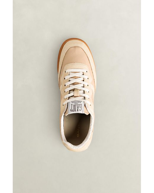Gant Natural Beylana Suede Sneakers