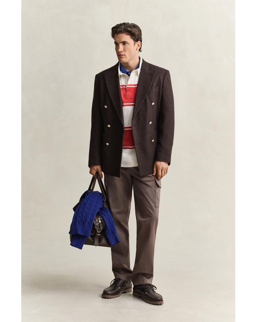 Gant Red Striped Rugger for men