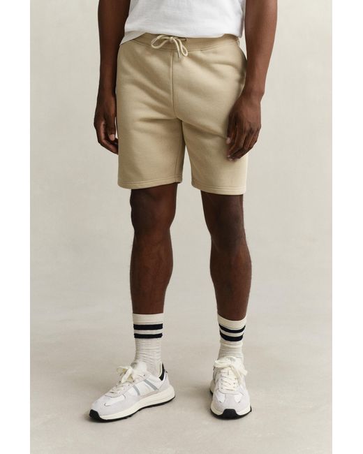 Gant Natural Shield Sweat Shorts for men