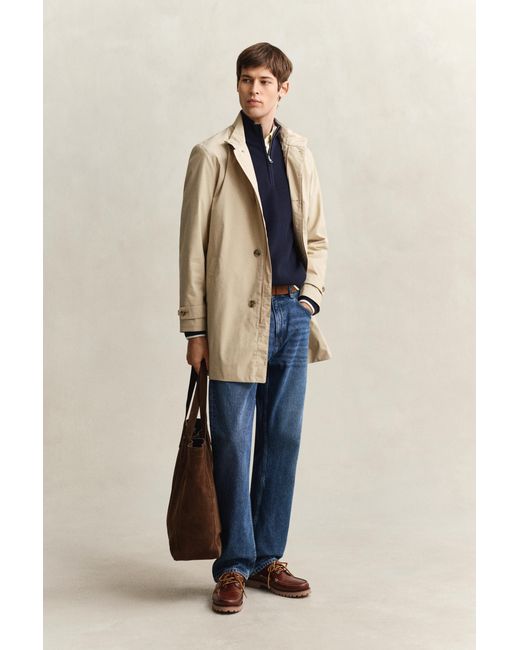 Gant Natural Lightweight Commuter Coat for men