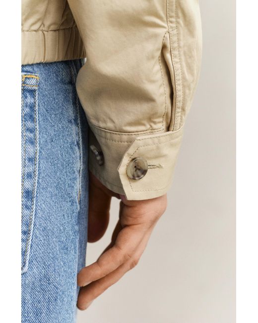 Gant Natural Cotton Windcheater Jacket for men