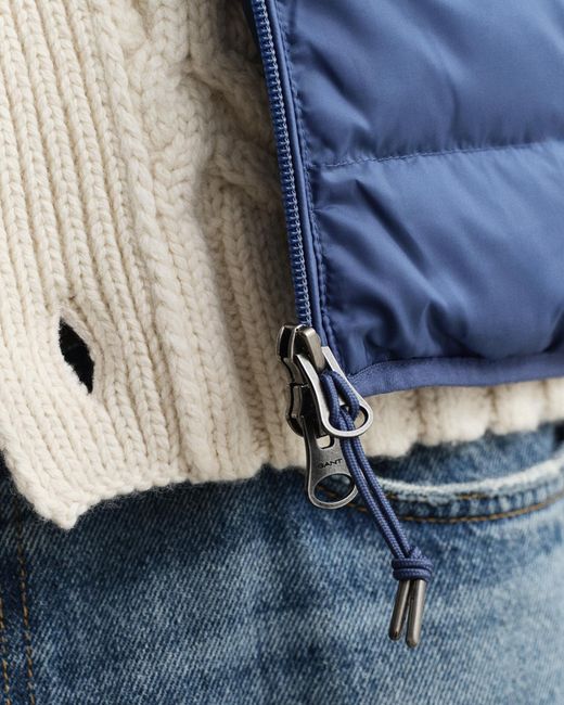 Gant Blue Light Down Vest for men