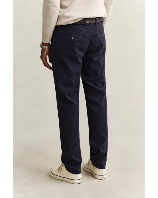 Gant Natural Linen Blend Chinos Evening for men